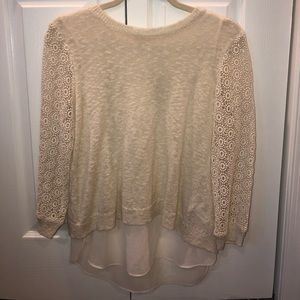 Lucky Brand Cream sweater